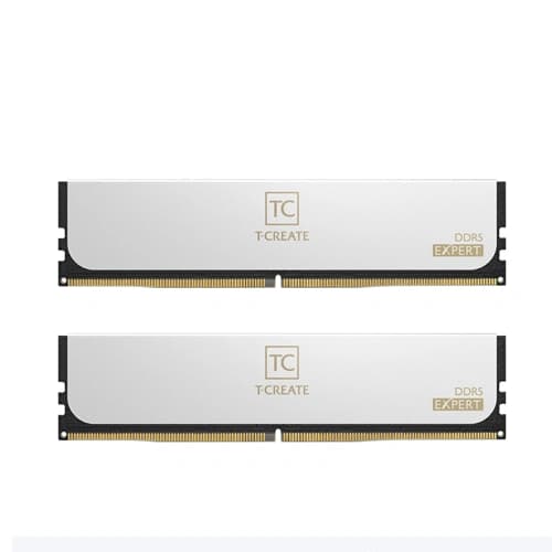TEAMGROUP T-Create Expert DDR5 White 32GB (16GB x 2) 6000MHz RAM CL38